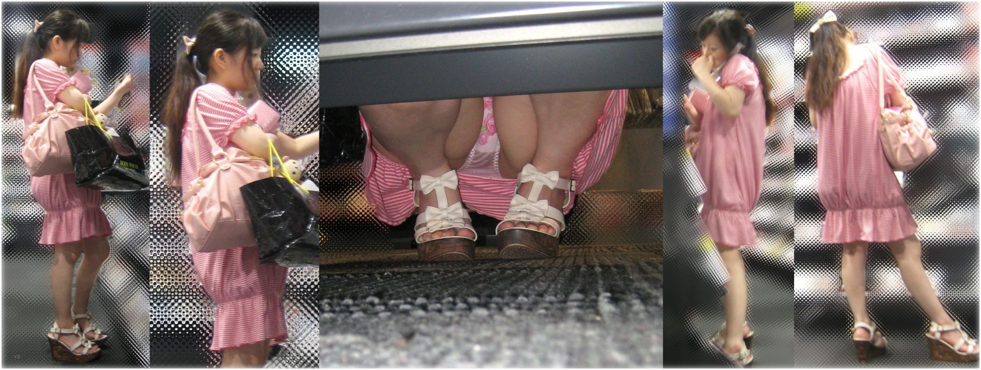 超美人のパンツ盗撮!棚下・逆さ撮りなど!パンツがエロい...