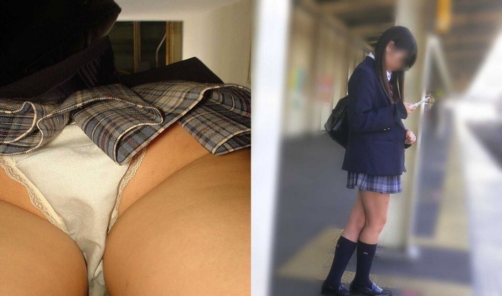 【盗撮画像集】JK,OLの可愛いパンツを逆さ撮り!美人な女性の盗撮画像